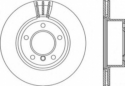 OPEN PARTS bdr232920 -  Тормозной диск
